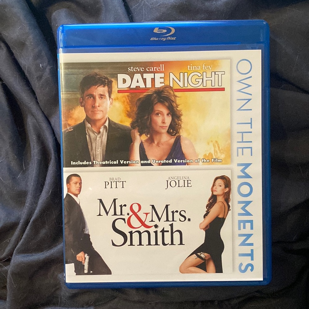 Date Night and Mr.&Mrs. Smith 2 set Blu-Ray